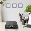Kép 2/10 - Qoltec 1x2 port RJ45 splitter mini SWITCH alumínium házban