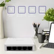 Kép 2/10 - Qoltec Hálózati SWITCH 5 RJ45 porttal és 100Mbps sebességgel
