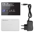 Kép 9/10 - Qoltec Hálózati SWITCH 5 RJ45 porttal és 100Mbps sebességgel