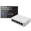 Kép 10/10 - Qoltec Hálózati SWITCH 5 RJ45 porttal fehér színben