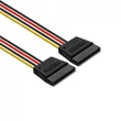 Kép 6/8 - Qoltec POWER MOLEX kábel adapter 2xSATA 0.2m