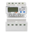 Kép 8/9 - Qoltec háromfázisú elektronikus mérő DIN sínre szerelhető