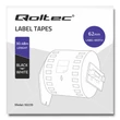 Kép 8/8 - Qoltec BROTHER DK-22205 címkeszalag fehér fekete felirattal