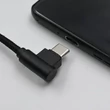 Kép 2/6 - Qoltec USB-C típusú kábel férfi 1m fekete színben