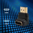 Kép 2/8 - Qoltec HDMI adapter A apa és A anya szögletes kivitelben