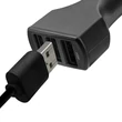Kép 3/7 - Qoltec autós töltő 12-24V 3xUSB fekete színben