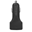 Kép 5/7 - Qoltec autós töltő 12-24V 3xUSB fekete színben