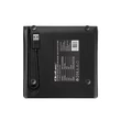 Kép 5/7 - Qoltec külső USB 3.0 optikai meghajtó ház beépített kábel