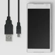 Kép 4/5 - Qoltec USB kábel A apa Mini USB B apa 1,8m fekete színben