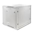 Kép 4/10 - Qoltec 19" RACK szekrény edzett üvegajtókkal szürke színben