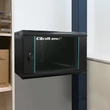 Kép 4/7 - Qoltec 19" RACK szekrény 6U edzett üvegajtókkal
