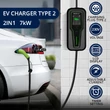 Kép 2/16 - Qoltec mobil töltő EV-hez Type 2 csatlakozóval