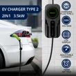 Kép 2/14 - Qoltec mobil töltő elektromos autókhoz Type2 csatlakozóval