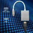Kép 2/9 - Qoltec USB-C 3.1 HDMI adapter 4K felbontásban