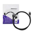 Kép 2/8 - Qoltec USB 3.1 C férfi kábel 1m hosszúságban
