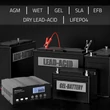 Kép 4/9 - Qoltec mikroprocesszoros akkumulátortöltő LCD kijelzővel