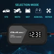 Kép 2/15 - Qoltec 12V mikroprocesszoros töltő LCD kijelzővel