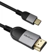 Kép 1/9 - Qoltec USB-C - HDMI adapter kábel 4K 60Hz 2m