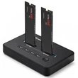 Kép 1/11 - Qoltec M.2 NVMe SSD dokkoló állomás 16TB kapacitással