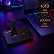 Kép 3/11 - Qoltec M.2 NVMe SSD dokkoló állomás 16TB kapacitással