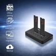 Kép 2/11 - Qoltec M.2 NVMe SSD dokkoló állomás 16TB kapacitással