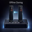 Kép 4/11 - Qoltec M.2 NVMe SSD dokkoló állomás 16TB kapacitással