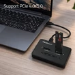 Kép 6/11 - Qoltec M.2 NVMe SSD dokkoló állomás 16TB kapacitással
