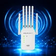 Kép 9/16 - Qoltec WiFi 5 jelerősítő 6 antennával és 1200Mb/s sebességgel