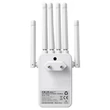 Kép 12/16 - Qoltec WiFi 5 jelerősítő 6 antennával és 1200Mb/s sebességgel
