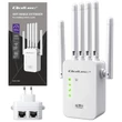 Kép 14/16 - Qoltec WiFi 5 jelerősítő 6 antennával és 1200Mb/s sebességgel