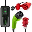 Kép 4/8 - Qoltec CEE 16A SCHUKO adapter EV töltőkhöz