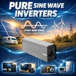 Kép 3/10 - Qoltec 5000W tiszta szinuszhullámú inverter 24V-ról 230V-ra