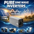 Kép 5/10 - Qoltec Tiszta Szinuszhullám Inverter 4000W 12V 230V