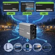 Kép 3/12 - Qoltec MS Wave feszültségátalakító 12V-ról 230V-ra