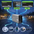 Kép 3/12 - Qoltec MS Wave feszültségátalakító 12V-ról 230V-ra