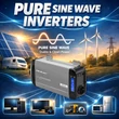 Kép 7/13 - Qoltec 1000W tiszta szinusz inverter 12V-ról 230V-ra