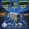 Kép 3/13 - Qoltec 2500W tiszta szinusz hullám inverter