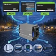 Kép 2/10 - Qoltec Tiszta Szinuszos Inverter 3000W LCD és USB csatlakozóval