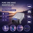 Kép 2/13 - Qoltec 1000W tiszta szinuszhullámú inverter