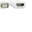 Kép 2/3 - Qoltec Mini DVI adapter férfi HDMI női 15 cm