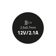 Kép 4/4 - Qoltec autós töltő 12V fekete színben
