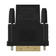 Kép 2/5 - Qoltec HDMI adapter A anya és DVI apa fekete színben