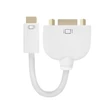 Kép 1/3 - Qoltec Mini DVI adapter férfi VGA női csatlakozóval