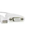 Kép 2/3 - Qoltec Mini DVI adapter férfi VGA női csatlakozóval