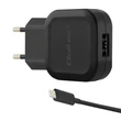 Kép 1/4 - Qoltec 12W töltő USB és USB C csatlakozóval