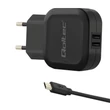 Kép 1/2 - Qoltec 17W töltő 2xUSB porttal és Micro USB kábellel