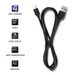Kép 3/5 - Qoltec USB-C adatkábel 1,2 m fekete színben