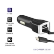 Kép 3/3 - Qoltec autós töltő 12-24V USB és Micro USB kábellel
