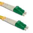 Kép 1/3 - Qoltec LC/APC optikai szál patchcord 1m hosszú