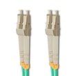 Kép 2/3 - Qoltec Patchcord optikai kábel LC/UPC - LC/UPC | Multimódusú | 50/125 | OM3 | Duplex | 10m